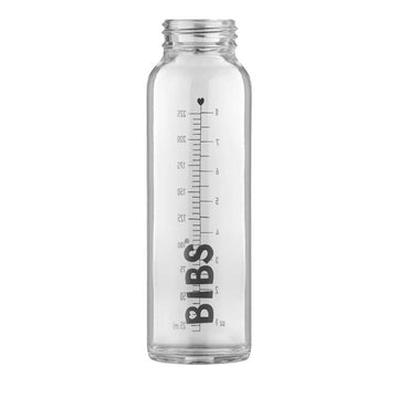 BIBS Bottle - Tilbehør - Stor Sutteflaske i Glas - 225 ml.