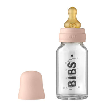 BIBS Bottle - Komplet Sutteflaskesæt - Lille - 110 ml. - Blush