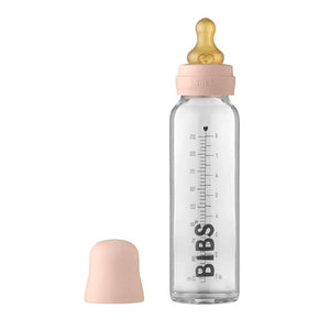 BIBS Bottle - Komplet Sutteflaskesæt - Stor - 225 ml. - Blush