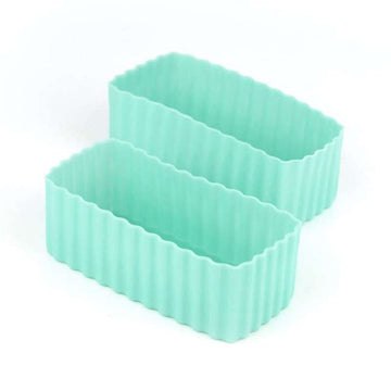 Little Lunch Box Co. Rektangulære Bento Cups - 2 stk. - Mint