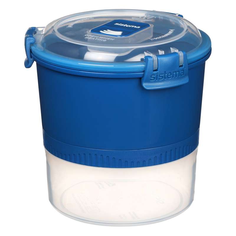 Sistema Lunch Stack To Go - 965ml - Ocean Blue